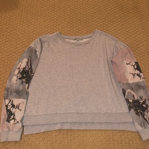 Allsaints grey long sleeve